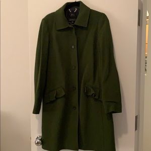 j crew wool coat, size 10T